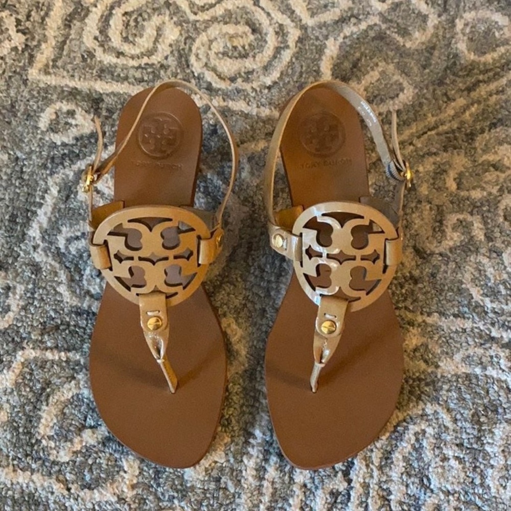 Tory Burch Miller kitten heel sandal